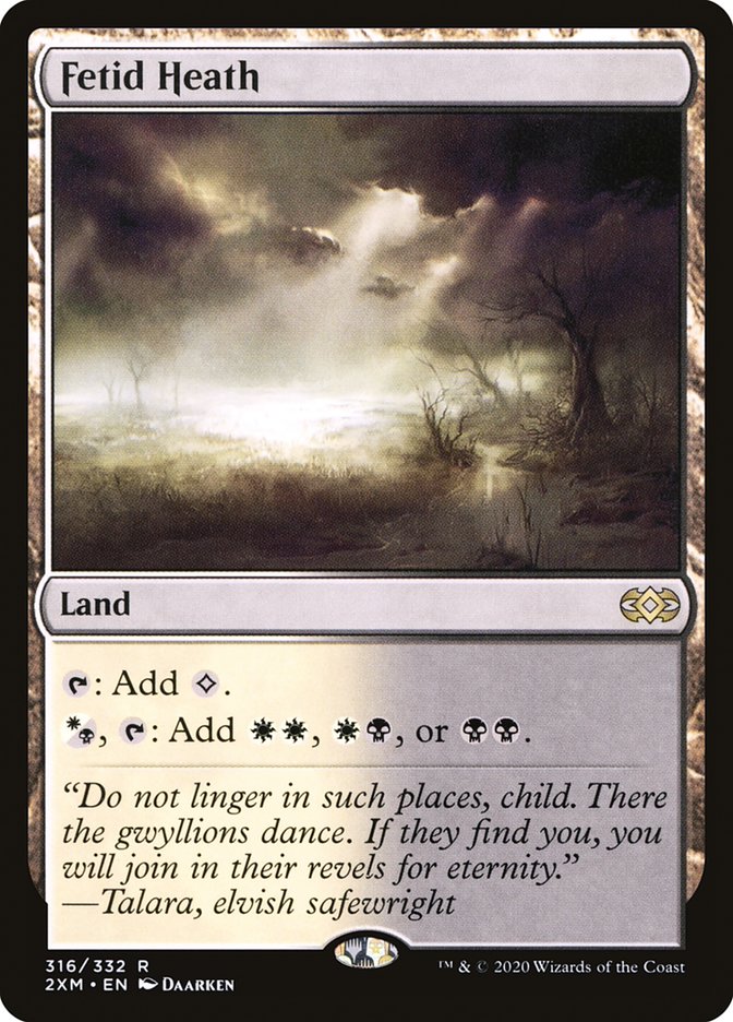 Fetid Heath [Double Masters] - Magic: The Gathering - Card Brawlers | Quebec | Canada |