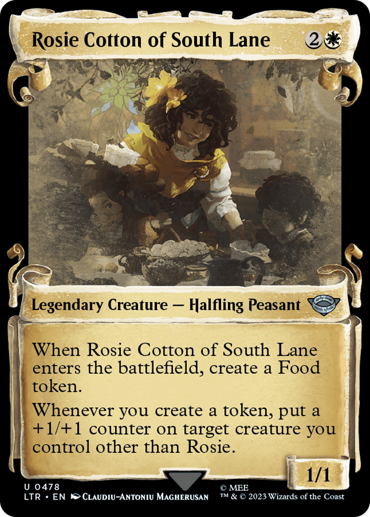 Rosie Cotton of South Lane [The Lord of the Rings: Tales of Middle-Earth Showcase Scrolls] - Magic: The Gathering - Card Brawlers | Quebec | Canada |