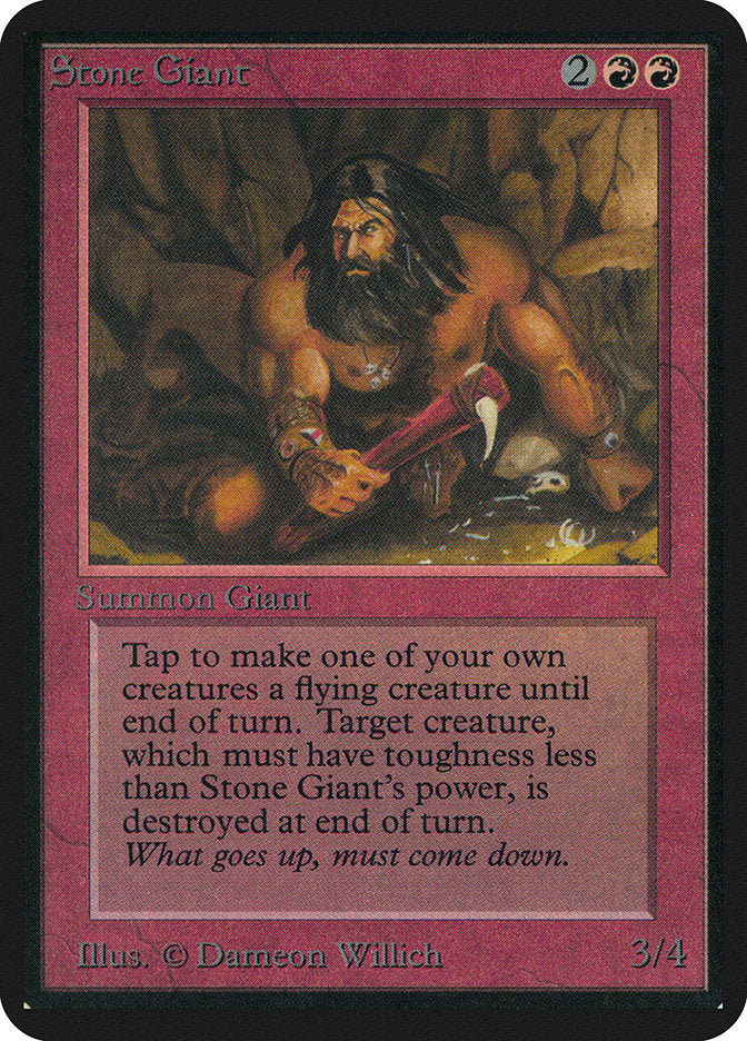 Stone Giant [Alpha Edition] - Magic: The Gathering - Card Brawlers | Quebec | Canada |