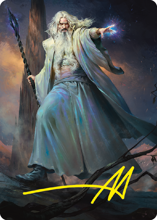 Saruman of Many Colors Art Card (Gold-Stamped Signature) [The Lord of the Rings: Tales of Middle-earth Art Series] - Magic: The Gathering - Card Brawlers | Quebec | Canada |