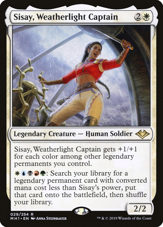 Sisay, Weatherlight Captain [Modern Horizons] - Magic: The Gathering - Card Brawlers | Quebec | Canada |