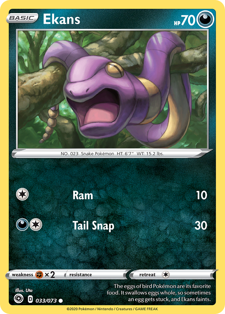 Ekans (033/073) [Sword & Shield: Champion's Path] - Pokémon - Card Brawlers | Quebec | Canada |