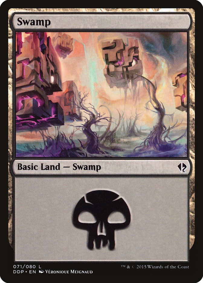 Swamp (71) [Duel Decks: Zendikar vs. Eldrazi] - Magic: The Gathering - Card Brawlers | Quebec | Canada |
