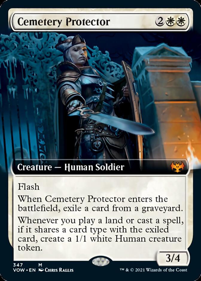 Cemetery Protector (Extended Art) [Innistrad: Crimson Vow] - Magic: The Gathering - Card Brawlers | Quebec | Canada |