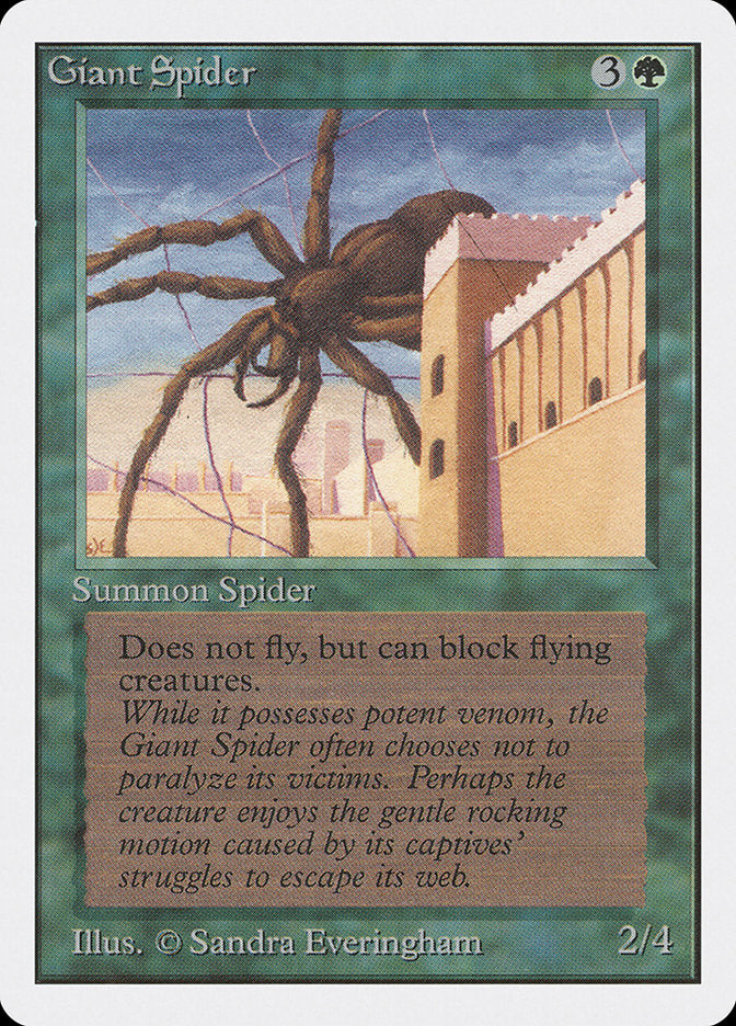 Giant Spider [Unlimited Edition] - Magic: The Gathering - Card Brawlers | Quebec | Canada |