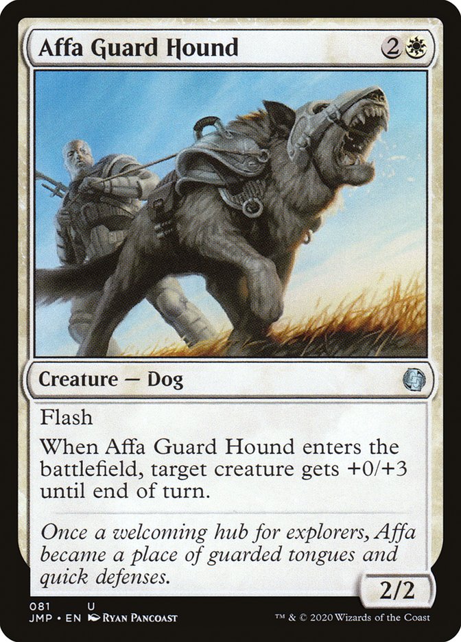 Affa Guard Hound [Jumpstart] - Magic: The Gathering - Card Brawlers | Quebec | Canada |