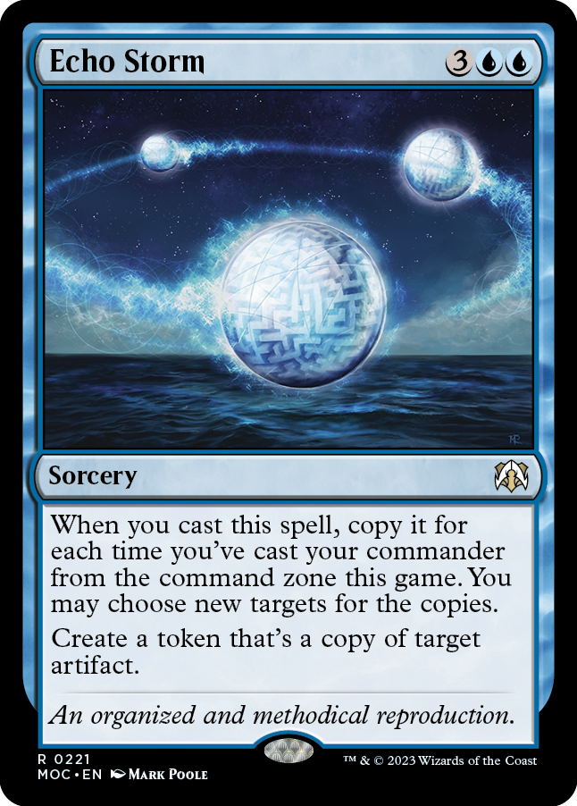Echo Storm [March of the Machine Commander] - Magic: The Gathering - Card Brawlers | Quebec | Canada |
