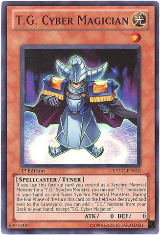 T.G. Cyber Magician [EXVC-EN016] Super Rare - Yu-Gi-Oh! - Card Brawlers | Quebec | Canada |