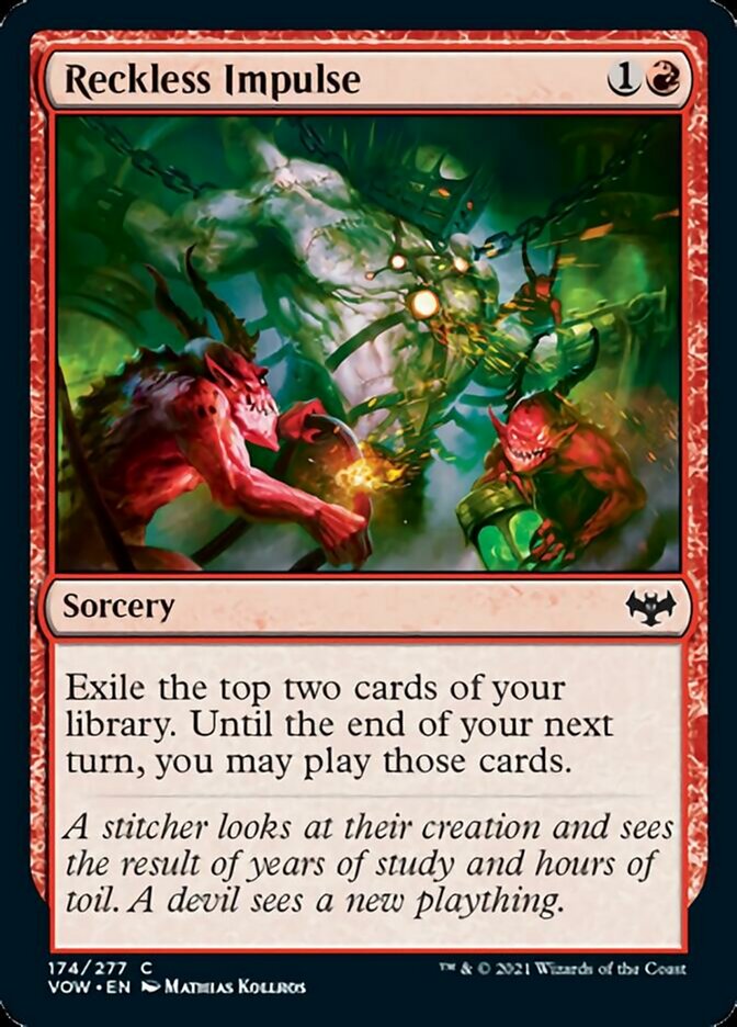 Reckless Impulse [Innistrad: Crimson Vow] - Magic: The Gathering - Card Brawlers | Quebec | Canada |