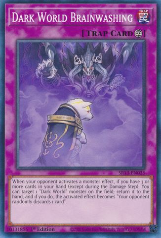 Dark World Brainwashing [SR13-EN035] Common - Yu-Gi-Oh! - Card Brawlers | Quebec | Canada |