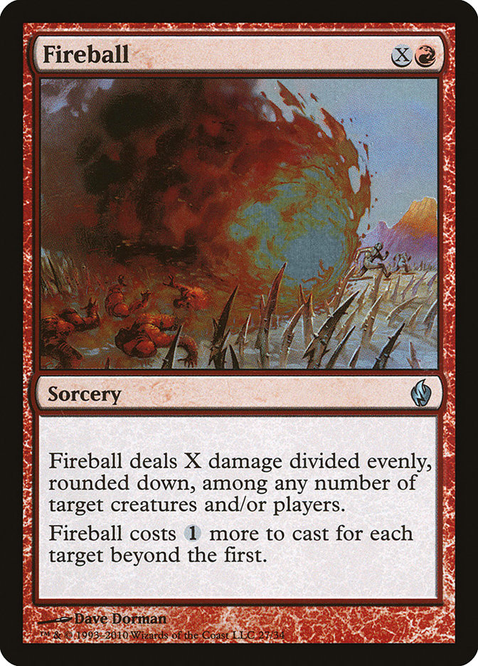 Fireball [Premium Deck Series: Fire and Lightning] - Magic: The Gathering - Card Brawlers | Quebec | Canada |