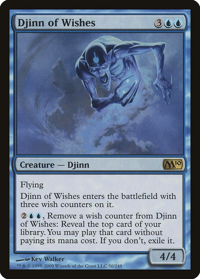 Djinn of Wishes [Magic 2010] - Magic: The Gathering - Card Brawlers | Quebec | Canada |