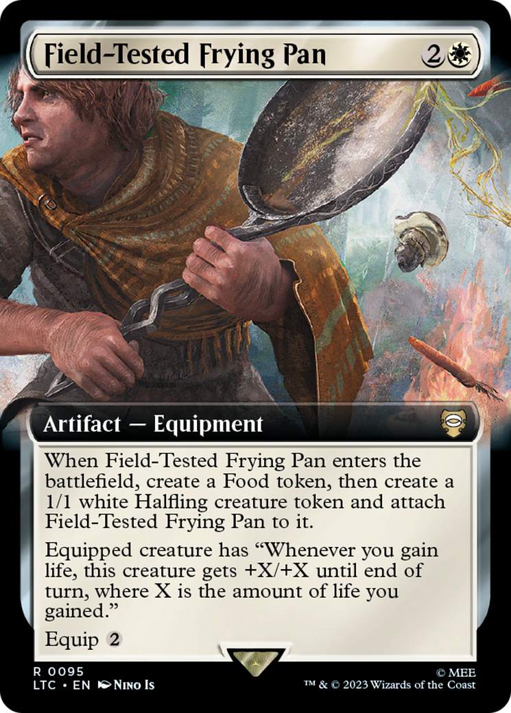 Field-Tested Frying Pan (Extended Art) [The Lord of the Rings: Tales of Middle-Earth Commander] - Magic: The Gathering - Card Brawlers | Quebec | Canada |