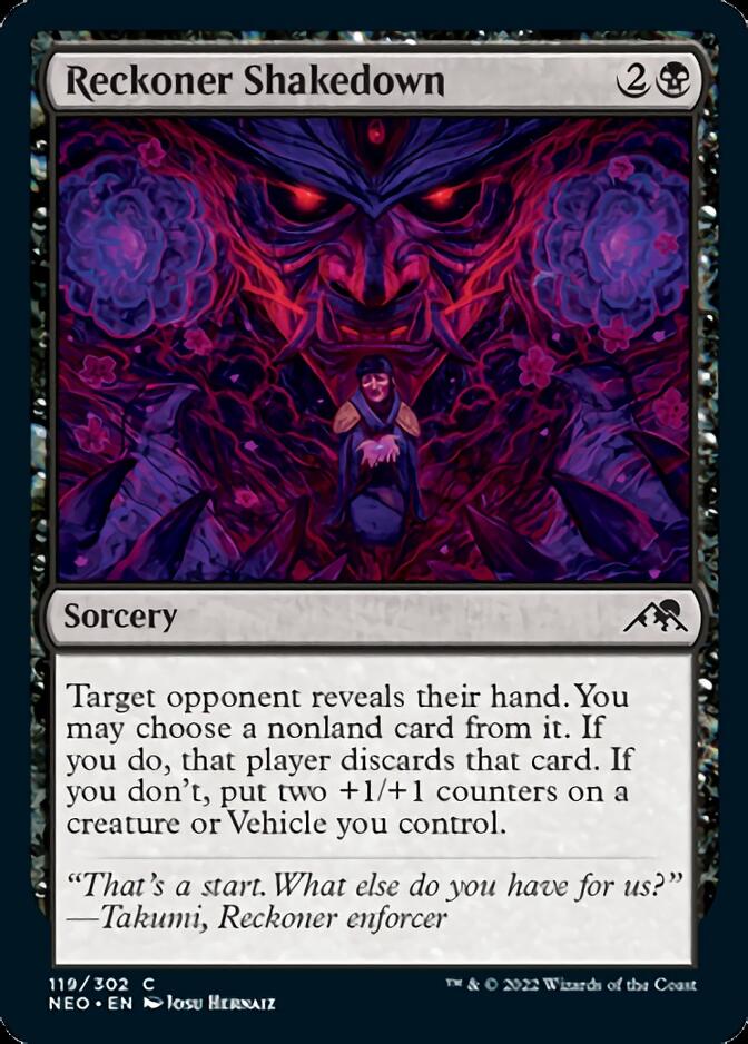 Reckoner Shakedown [Kamigawa: Neon Dynasty] - Magic: The Gathering - Card Brawlers | Quebec | Canada |