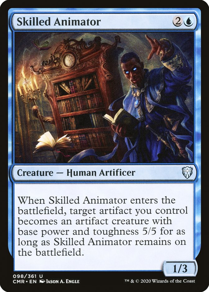Skilled Animator [Commander Legends] - Magic: The Gathering - Card Brawlers | Quebec | Canada |