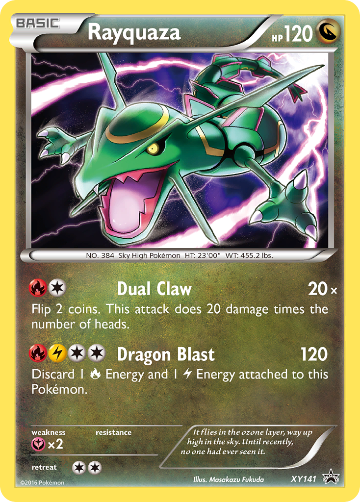 Rayquaza (XY141) [XY: Black Star Promos] - Pokémon - Card Brawlers | Quebec | Canada |