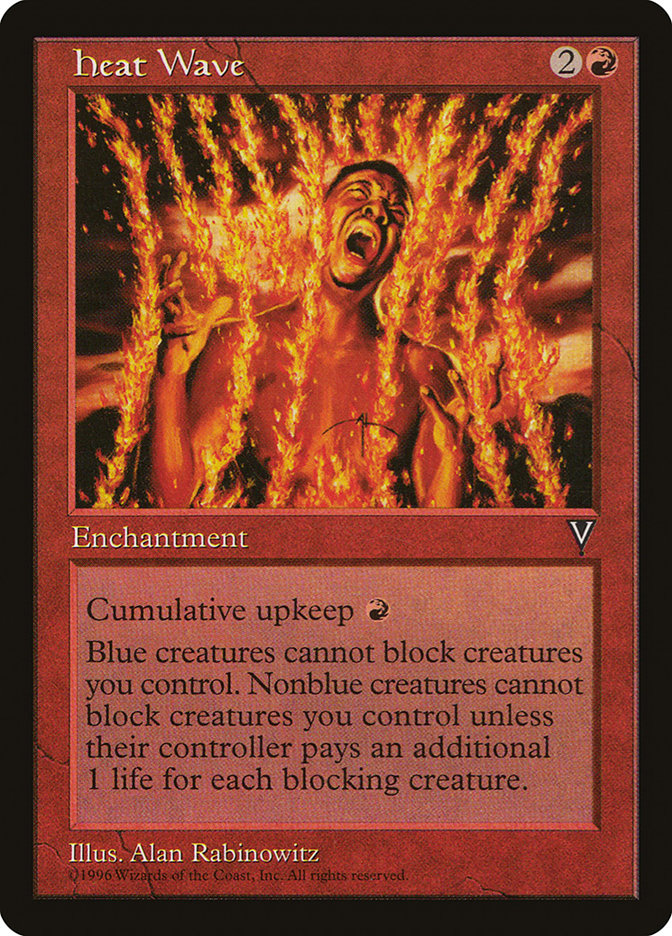 Heat Wave [Visions] - Magic: The Gathering - Card Brawlers | Quebec | Canada |