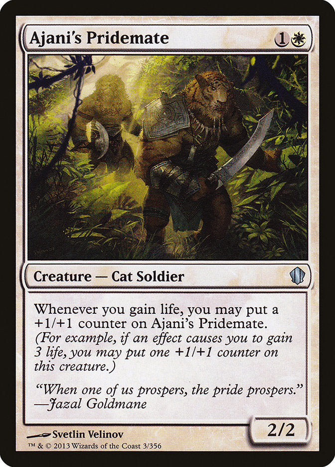 Ajani's Pridemate [Commander 2013] - Magic: The Gathering - Card Brawlers | Quebec | Canada |