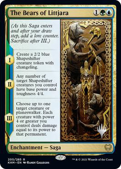 The Bears of Littjara (Promo Pack) [Kaldheim Promos] - Magic: The Gathering - Card Brawlers | Quebec | Canada |