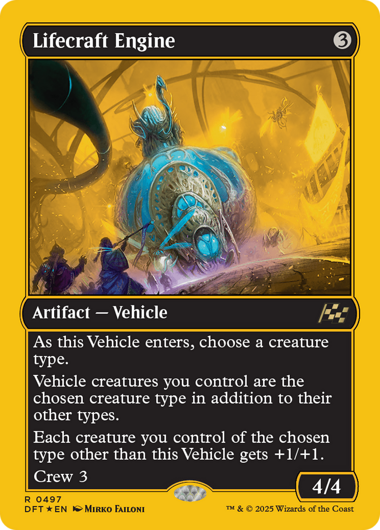 Lifecraft Engine (First-Place Foil) [Aetherdrift] - Magic: The Gathering - Card Brawlers | Quebec | Canada |