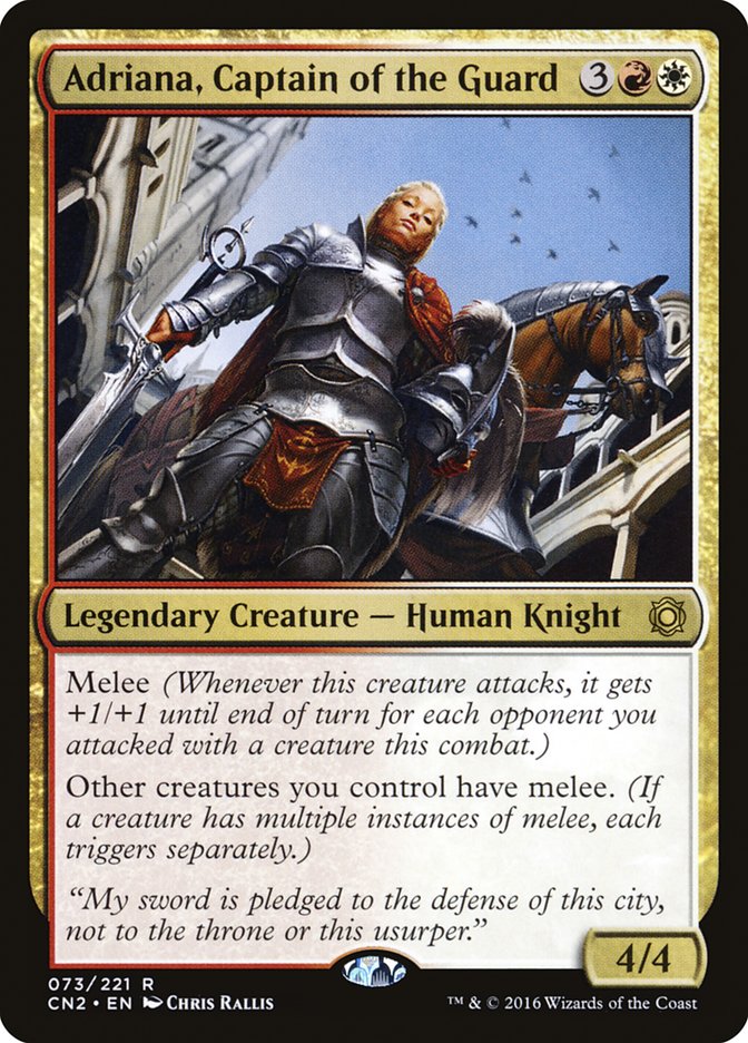 Adriana, Captain of the Guard [Conspiracy: Take the Crown] - Magic: The Gathering - Card Brawlers | Quebec | Canada |