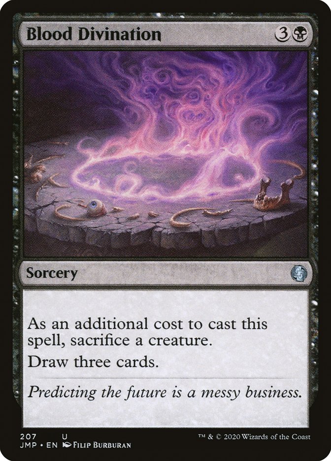 Blood Divination [Jumpstart] - Magic: The Gathering - Card Brawlers | Quebec | Canada |
