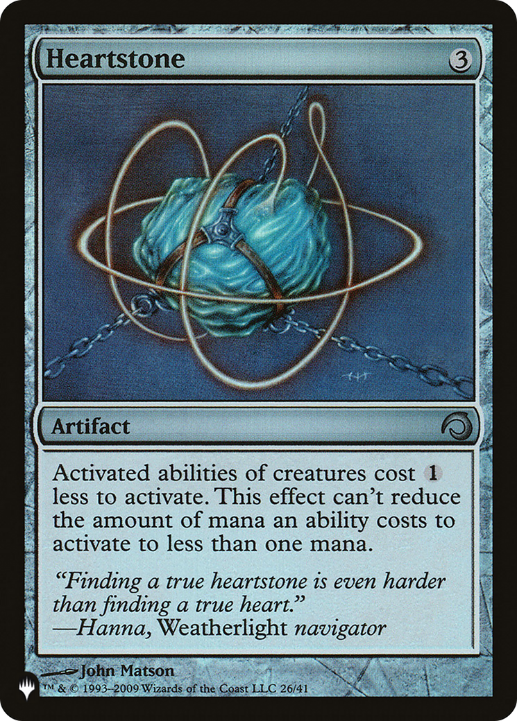 Heartstone (H09) [The List] - Magic: The Gathering - Card Brawlers | Quebec | Canada |