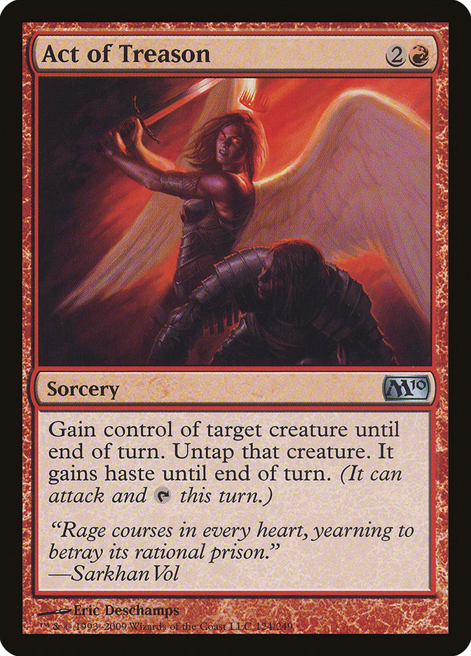 Act of Treason [Magic 2010] - Magic: The Gathering - Card Brawlers | Quebec | Canada |