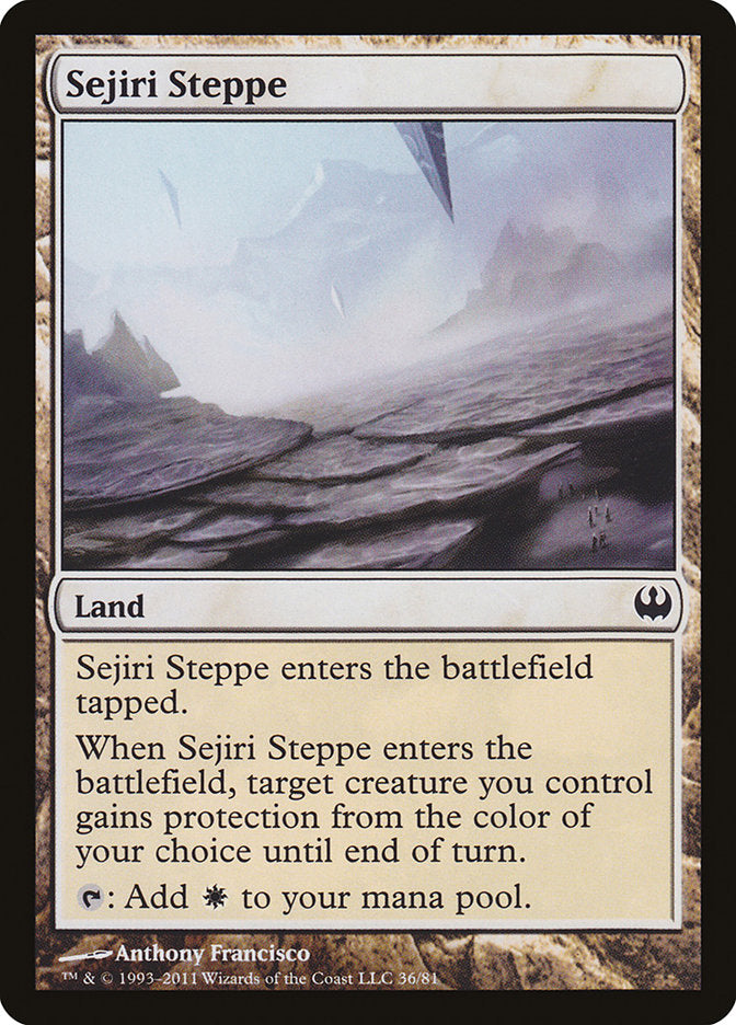 Sejiri Steppe [Duel Decks: Knights vs. Dragons] - Magic: The Gathering - Card Brawlers | Quebec | Canada |