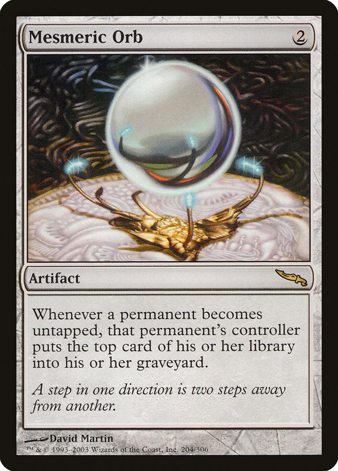 Mesmeric Orb [Mirrodin] - Magic: The Gathering - Card Brawlers | Quebec | Canada |