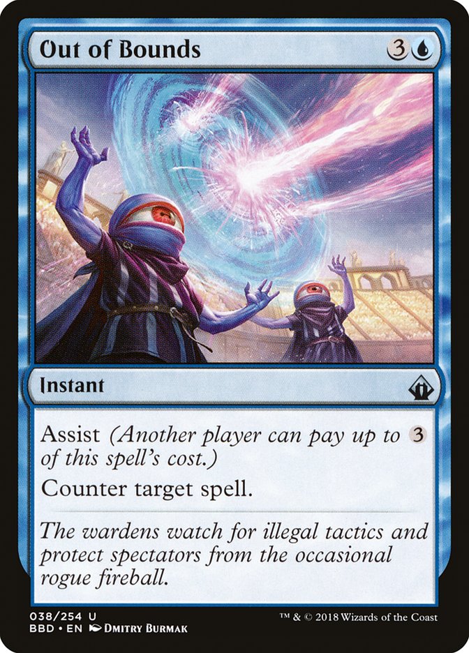 Out of Bounds [Battlebond] - Magic: The Gathering - Card Brawlers | Quebec | Canada |