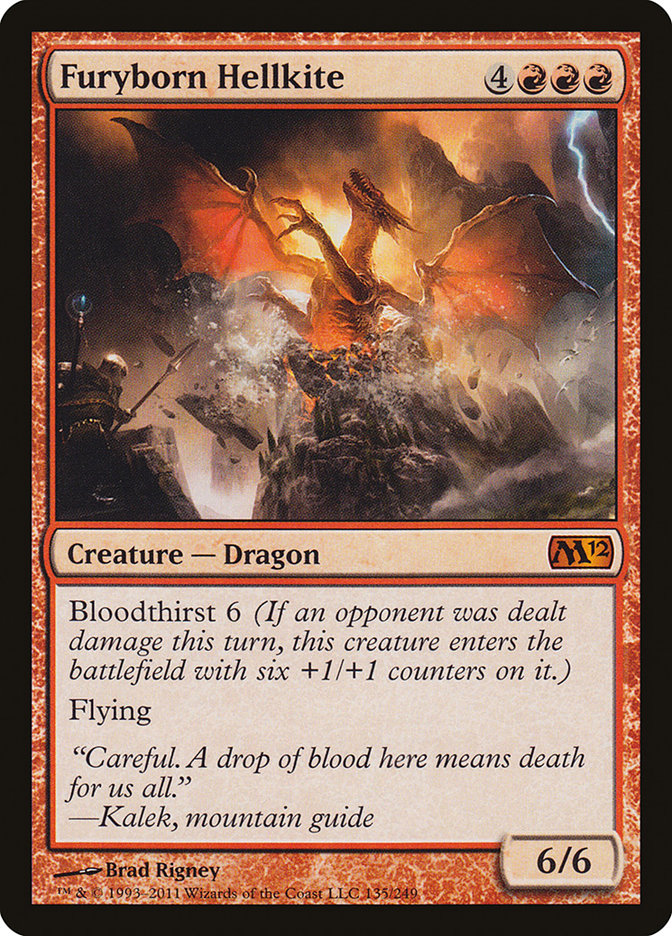 Furyborn Hellkite [Magic 2012] - Magic: The Gathering - Card Brawlers | Quebec | Canada |