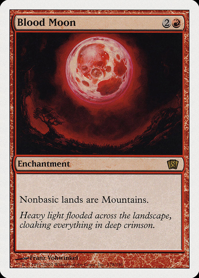 Blood Moon [Eighth Edition] - Magic: The Gathering - Card Brawlers | Quebec | Canada |