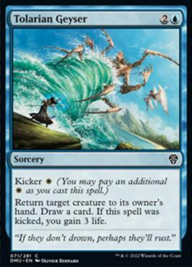 Tolarian Geyser [Dominaria United] - Magic: The Gathering - Card Brawlers | Quebec | Canada |