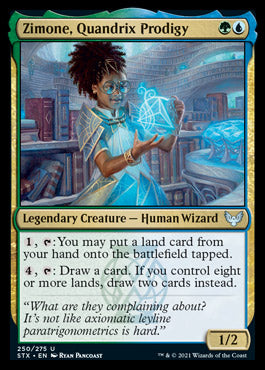 Zimone, Quandrix Prodigy [Strixhaven: School of Mages] - Magic: The Gathering - Card Brawlers | Quebec | Canada |