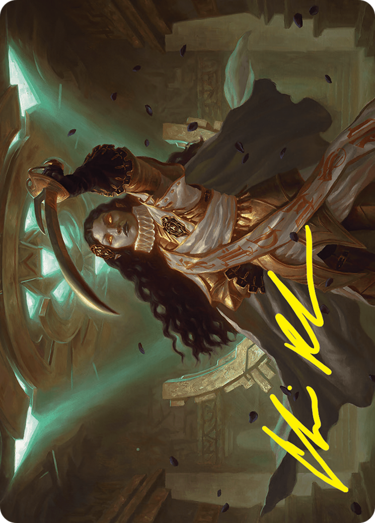 Elenda, Saint of Dusk Art Card (15/54) (Gold-Stamped Signature) [Foundations Art Series] - Magic: The Gathering - Card Brawlers | Quebec | Canada |
