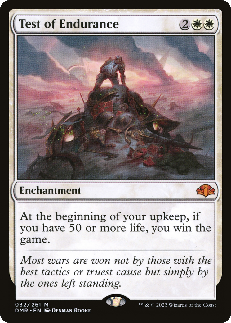 Test of Endurance [Dominaria Remastered] - Magic: The Gathering - Card Brawlers | Quebec | Canada |