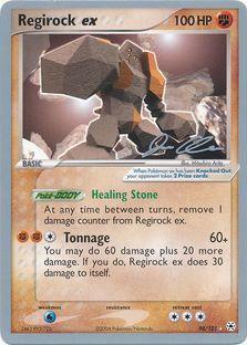 Regirock ex (98/101) (Mewtrick - Jason Klaczynski) [World Championships 2006] - Pokémon - Card Brawlers | Quebec | Canada |