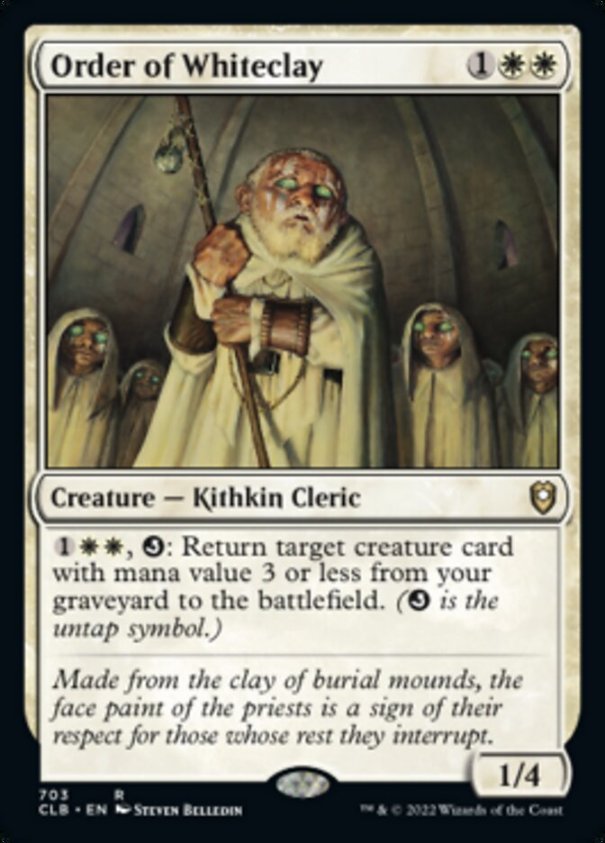 Order of Whiteclay [Commander Legends: Battle for Baldur's Gate] - Magic: The Gathering - Card Brawlers | Quebec | Canada |