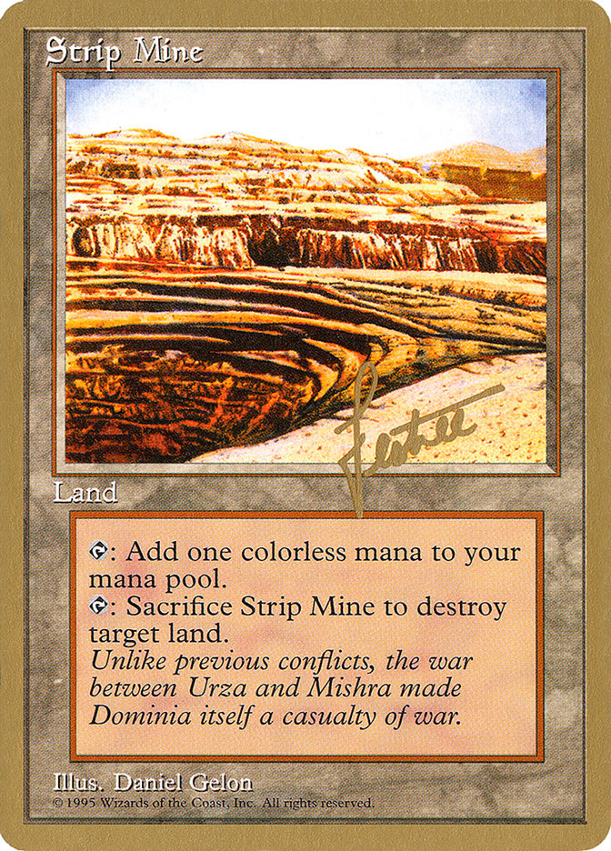 Strip Mine (Bertrand Lestree) [Pro Tour Collector Set] - Magic: The Gathering - Card Brawlers | Quebec | Canada |