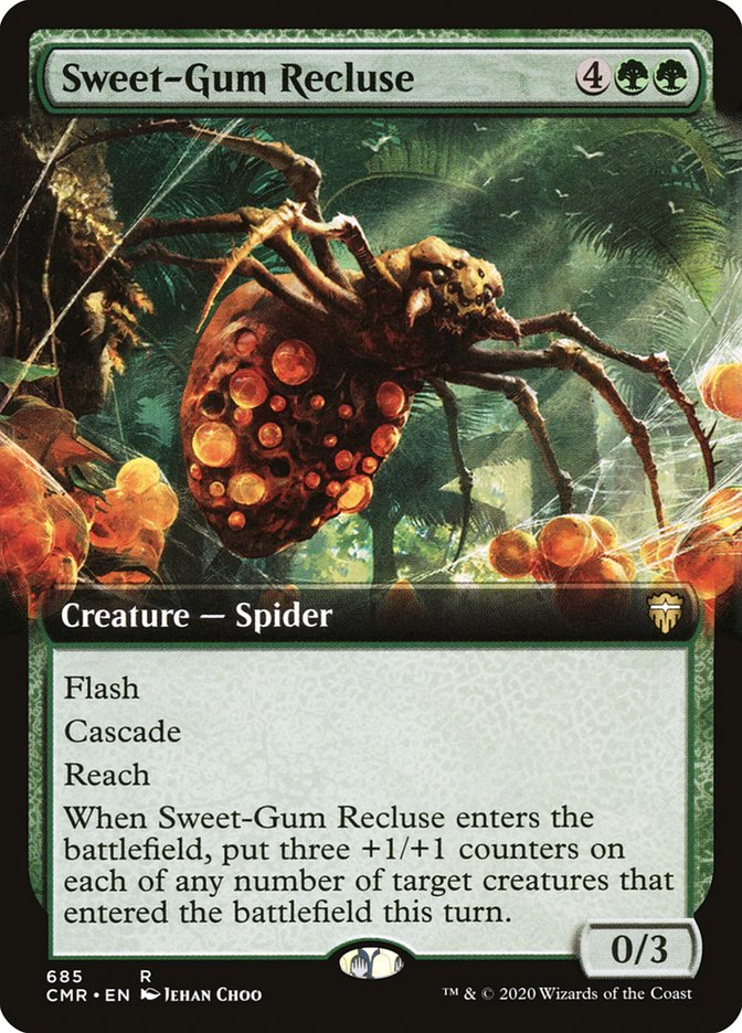 Sweet-Gum Recluse (Extended Art) [Commander Legends] - Magic: The Gathering - Card Brawlers | Quebec | Canada |