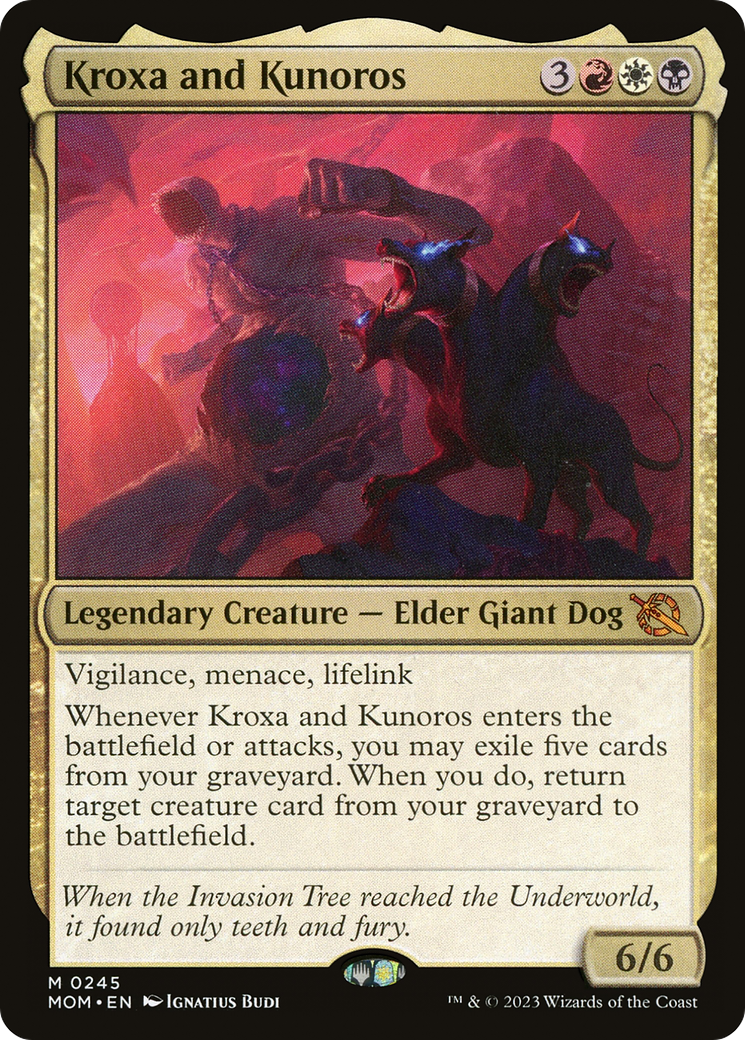 Kroxa and Kunoros [March of the Machine] - Magic: The Gathering - Card Brawlers | Quebec | Canada |
