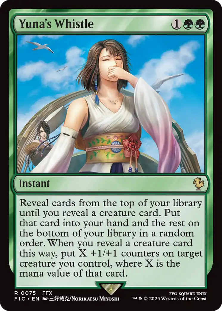 Yuna's Whistle [FINAL FANTASY Commander] - Magic: The Gathering - Card Brawlers | Quebec | Canada |
