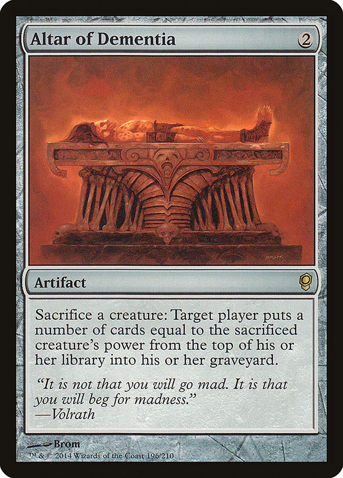 Altar of Dementia [Conspiracy] - Magic: The Gathering - Card Brawlers | Quebec | Canada |