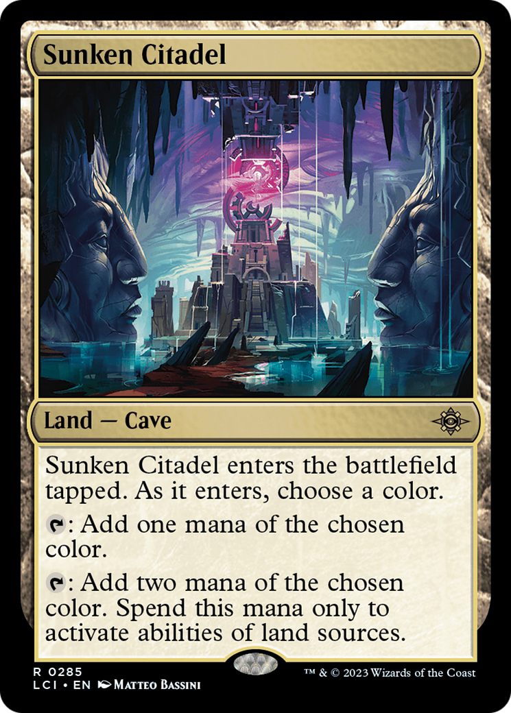 Sunken Citadel [The Lost Caverns of Ixalan] - Magic: The Gathering - Card Brawlers | Quebec | Canada |