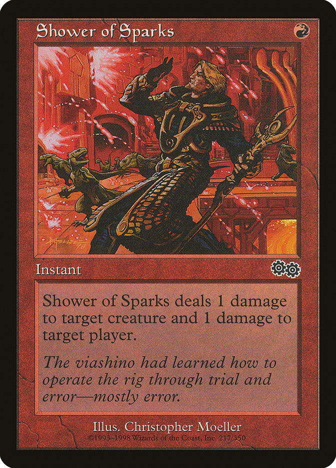 Shower of Sparks [Urza's Saga] - Magic: The Gathering - Card Brawlers | Quebec | Canada |