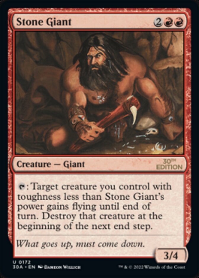 Stone Giant [30th Anniversary Edition] - Magic: The Gathering - Card Brawlers | Quebec | Canada |