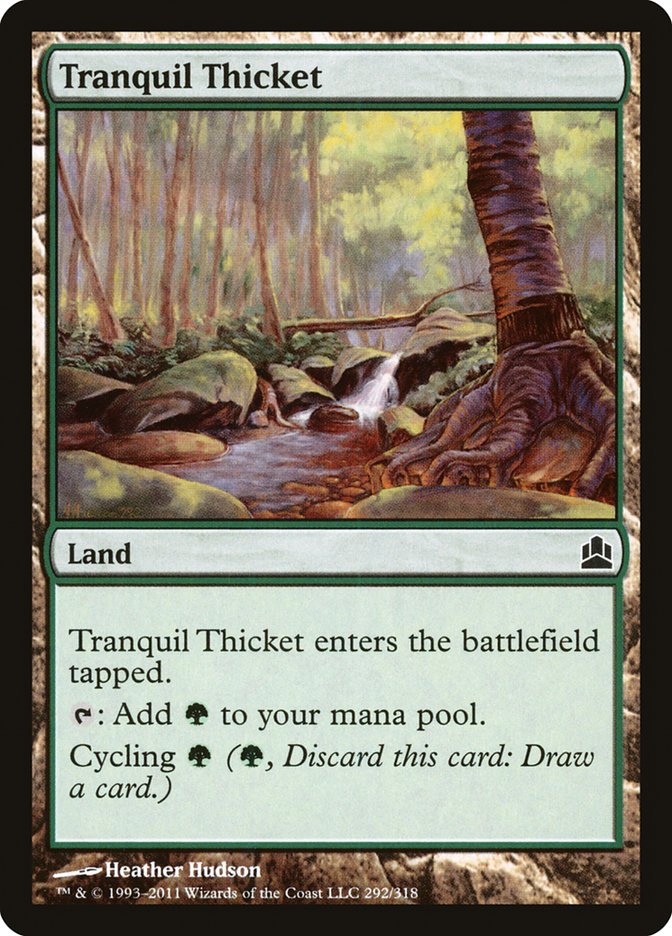 Tranquil Thicket [Commander 2011] - Magic: The Gathering - Card Brawlers | Quebec | Canada |
