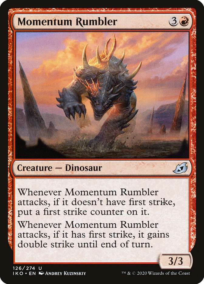 Momentum Rumbler [Ikoria: Lair of Behemoths] - Magic: The Gathering - Card Brawlers | Quebec | Canada |