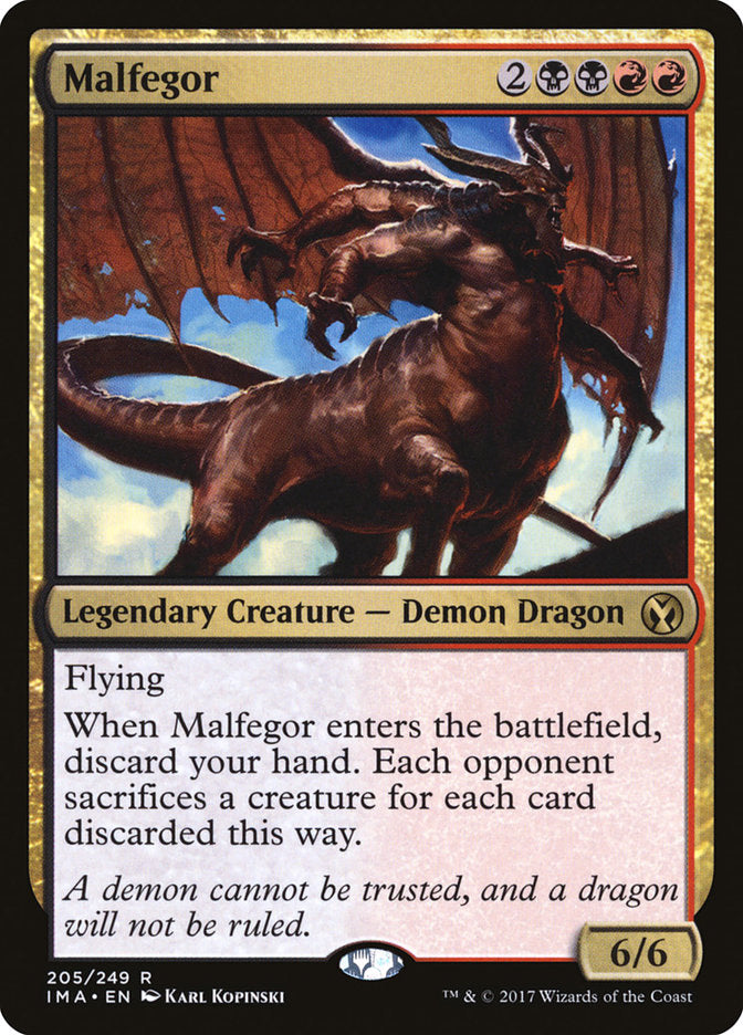 Malfegor [Iconic Masters] - Magic: The Gathering - Card Brawlers | Quebec | Canada |